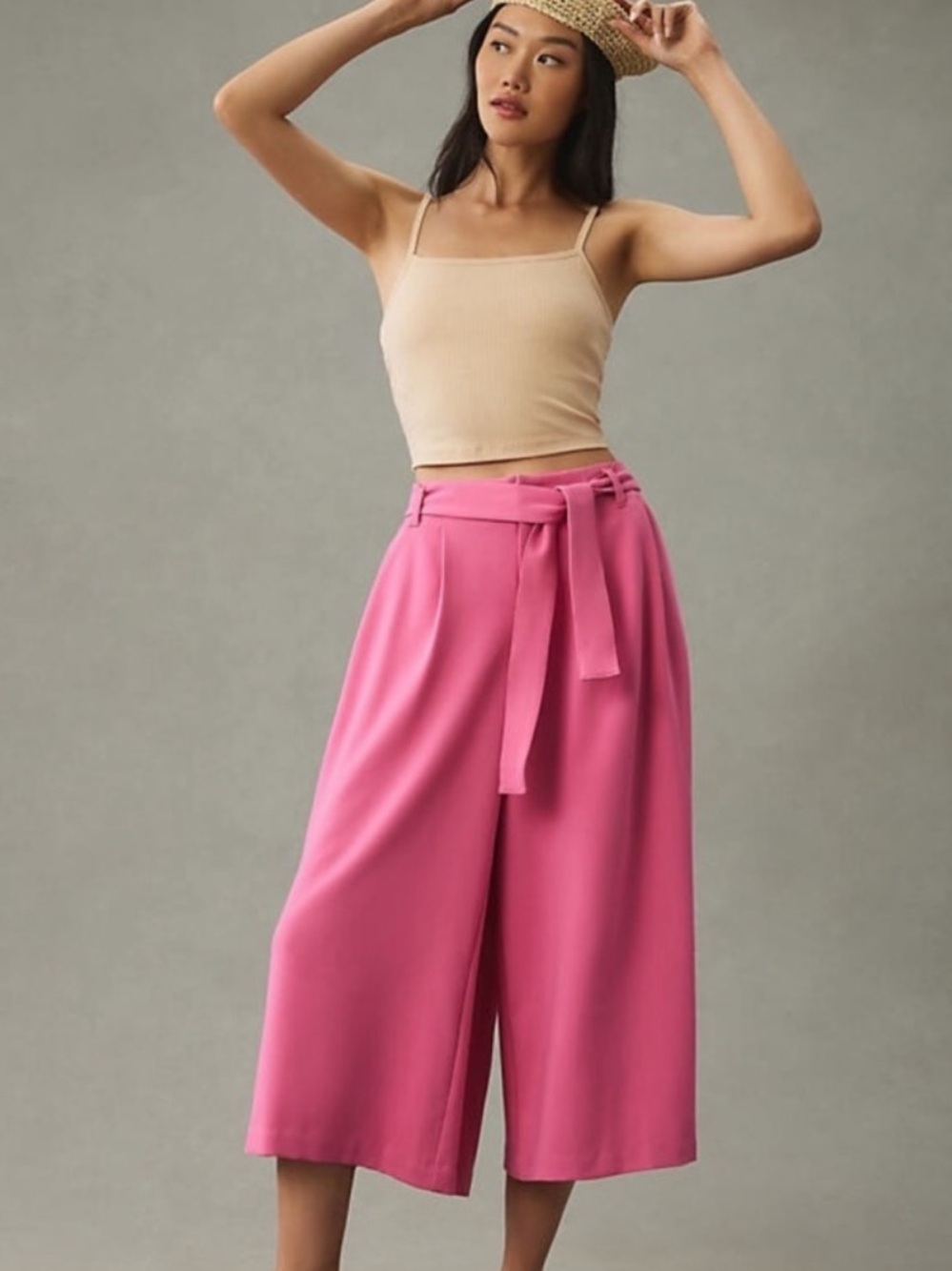NWT Anthropologie Maeve Tie Waist Culotte (6P)